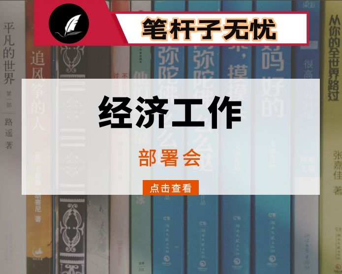 在全区2020年经济工作部署会上的讲话提纲