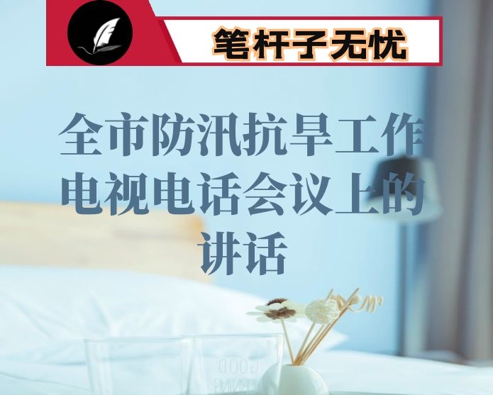 在全市防汛抗旱工作电视电话会议上的讲话