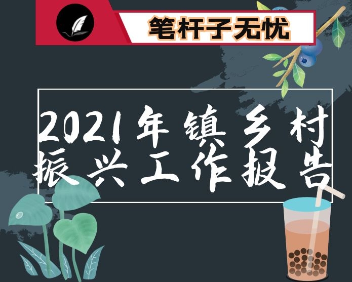 2021年镇乡村振兴工作报告