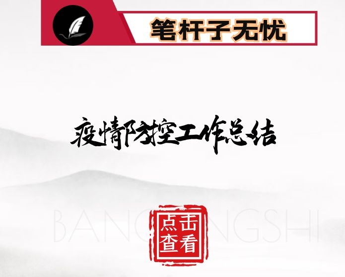 区党建引领疫情防控典型经验材料