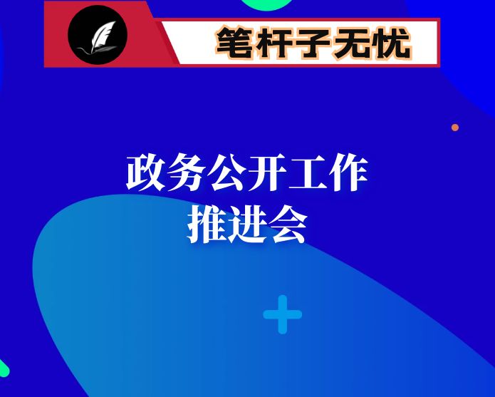 政府2022年政务公开工作汇报